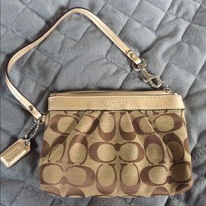 Coach wristlet